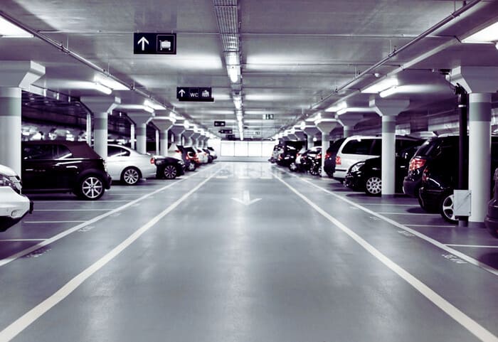Modern Dubai parking system