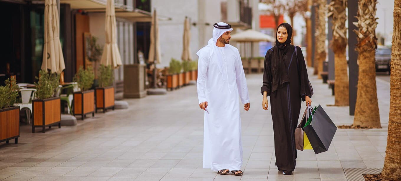 TRADITIONAL DRESS OF THE UAE FOR MEN AND WOMEN
