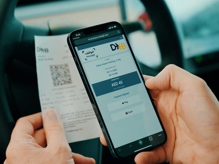 Using the Dubai Parking Mobile Apps