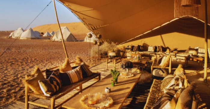 camping in UAE Arabian Dreams Desert Camp
