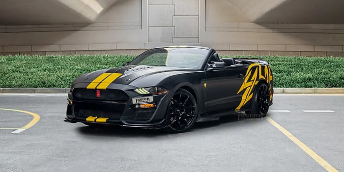 Front-Side Mustang